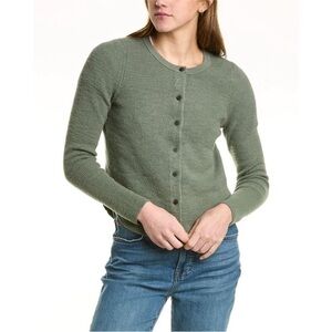 Madewell Green Cardigan Sweater